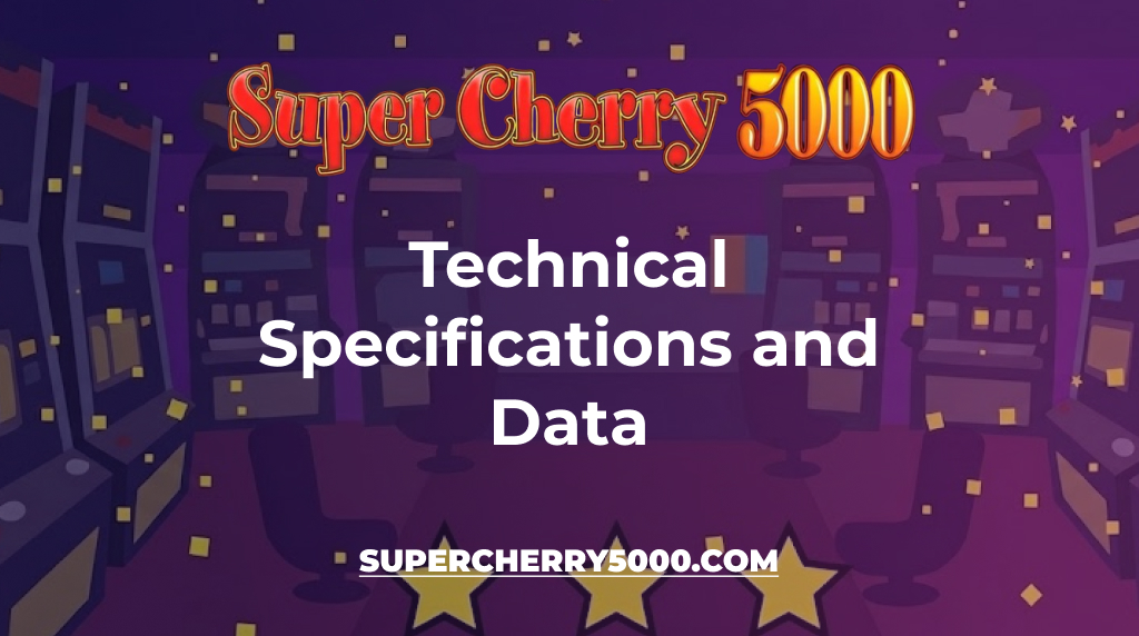 Supercherry5000 Specifications Supercherry5000 Specifications