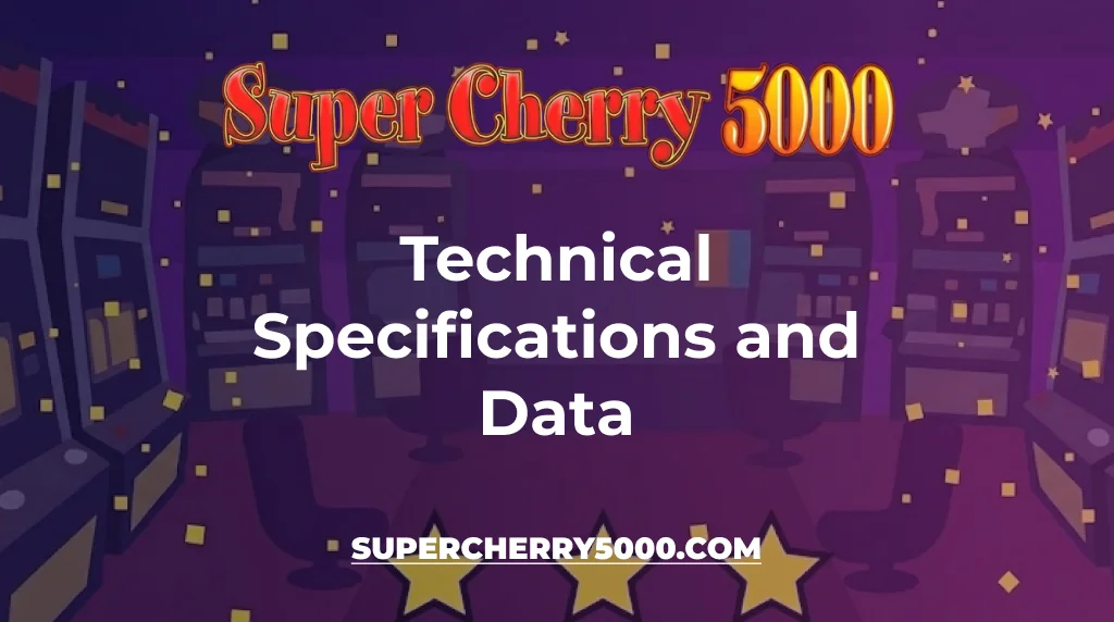 Supercherry5000 Specifications Supercherry5000 Specifications